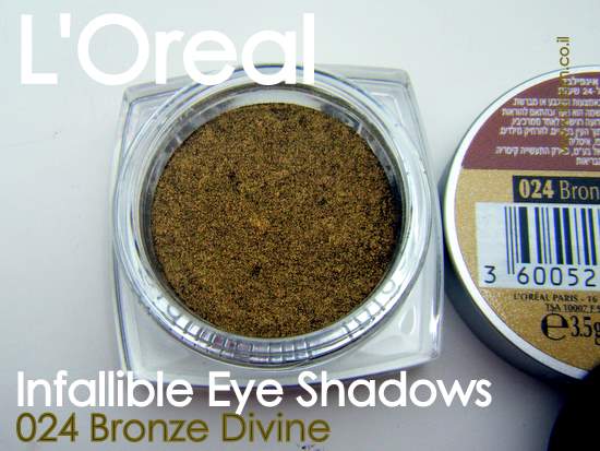 LOreal Infallible Eyeshadows 24 Bronze Divine