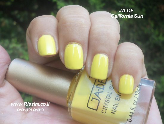 JA-DE California Sun - לק צהוב של ג'ייד