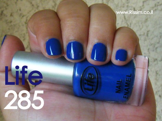 לק כחול של לייף - Life 285