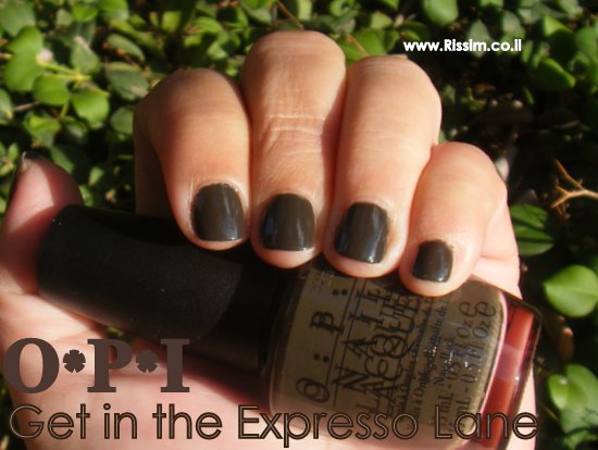 OPI Get in the Expresso Lane