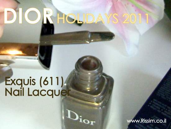 Dior Exquis 611 NAIL LACQUER holiday 2011