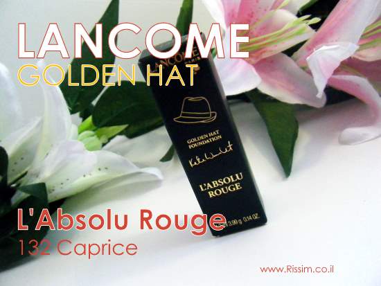 Lancome L'Absolu Golden hat Rouge 132 Caprice