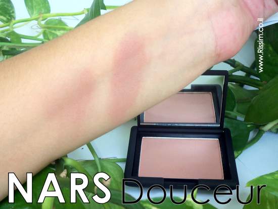 NARS Douceur Blush SWATCHES.
