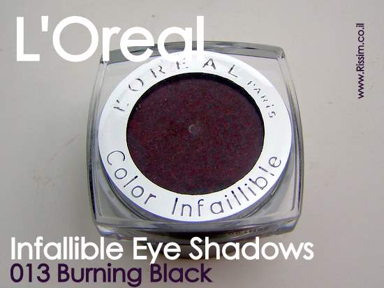 LOreal Infallible Eyeshadows 13 Burning Black 