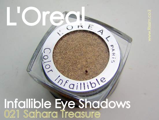 LOreal Infallible Eyeshadows 21 Sahara Treasure