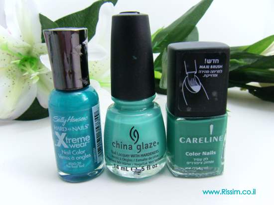 turquoise nail polishes