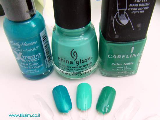 turquoise nail polishes