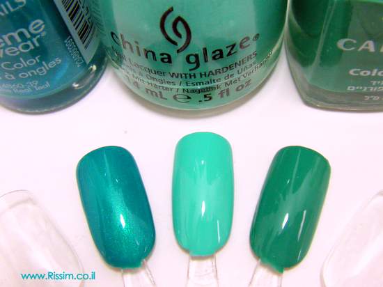 turquoise nail polishes 