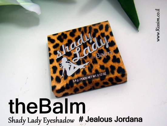theBalm Shady Lady Eyeshadow Jealous Jordana