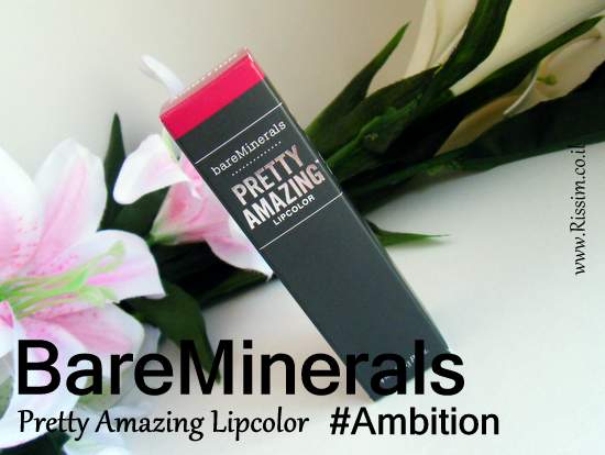 BareMinerals Pretty Amazing Lipcolor #Ambition