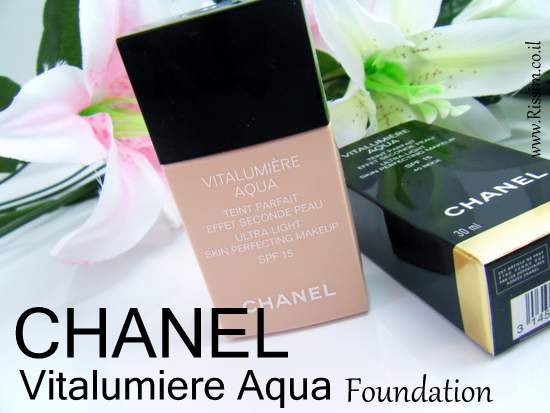CHANEL Vitalumiere Aqua Foundation