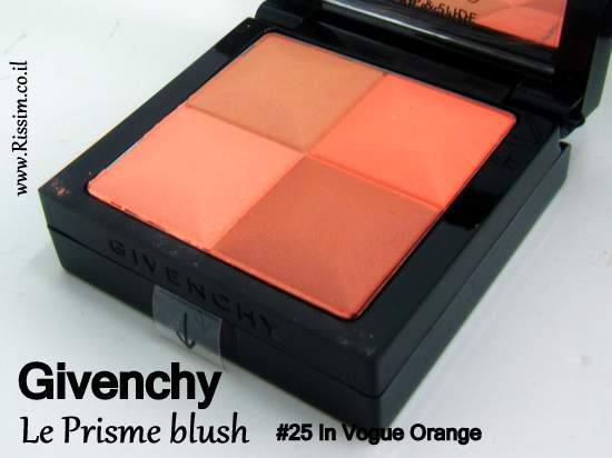 Givenchy Le Prisme blush #25 In Vogue Orange