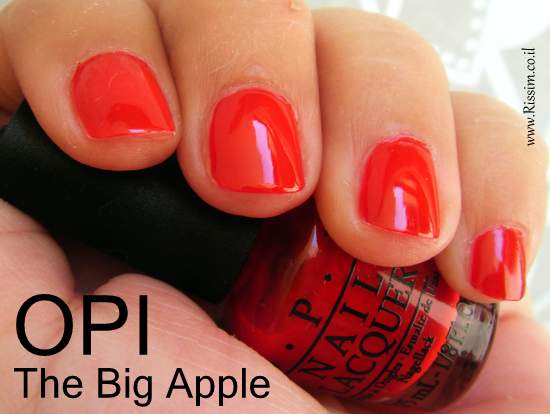 OPI The Big Apple swatch