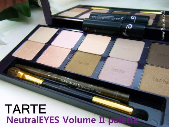 Tarte NeutralEYES Volume II Palette