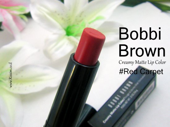 Bobbi Brown creamy matte lip color #Red Carpet