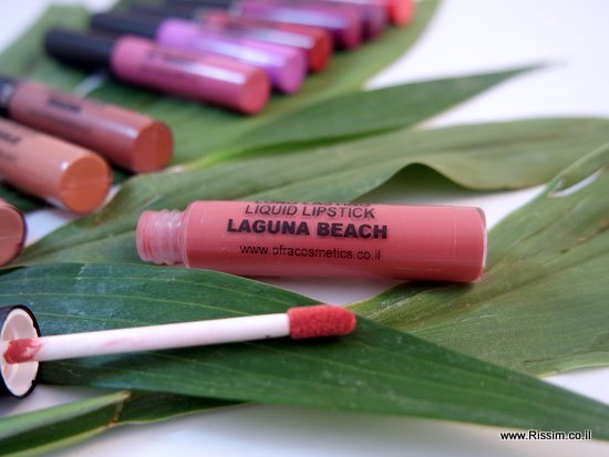 Ofra cosmrtics liquid lipstic in Laguna Beach