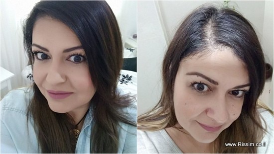 צבע שיער קולור ספשיאליסט של שוורצקופף - לפני ואחרי