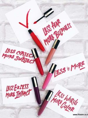 שפתון Rouge Signature Lipstick של לוריאל